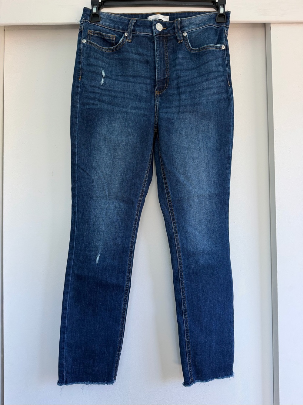 Women's Dark Wash Blue Jeans